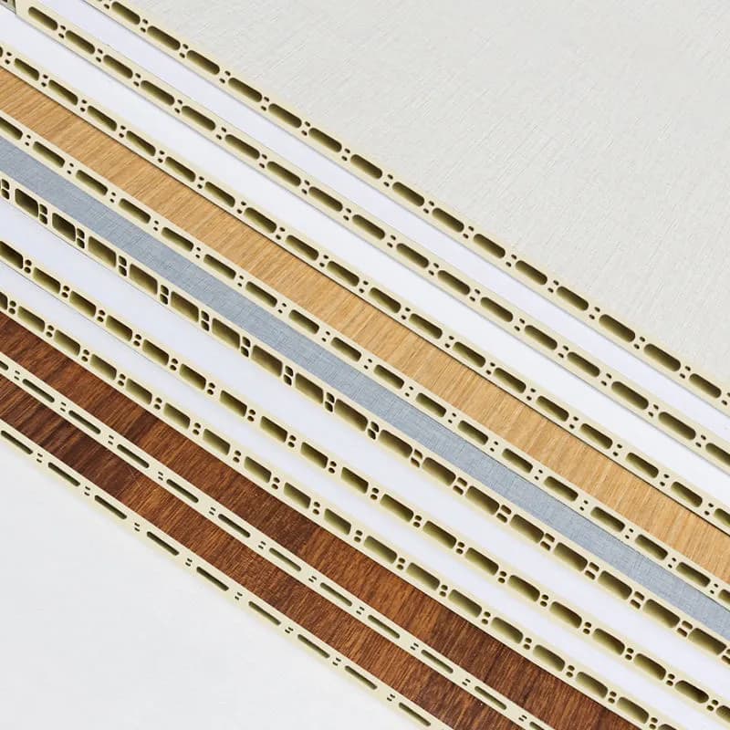 Real wall panel packaging material and profile detail Real wall panel packaging material and profile detail