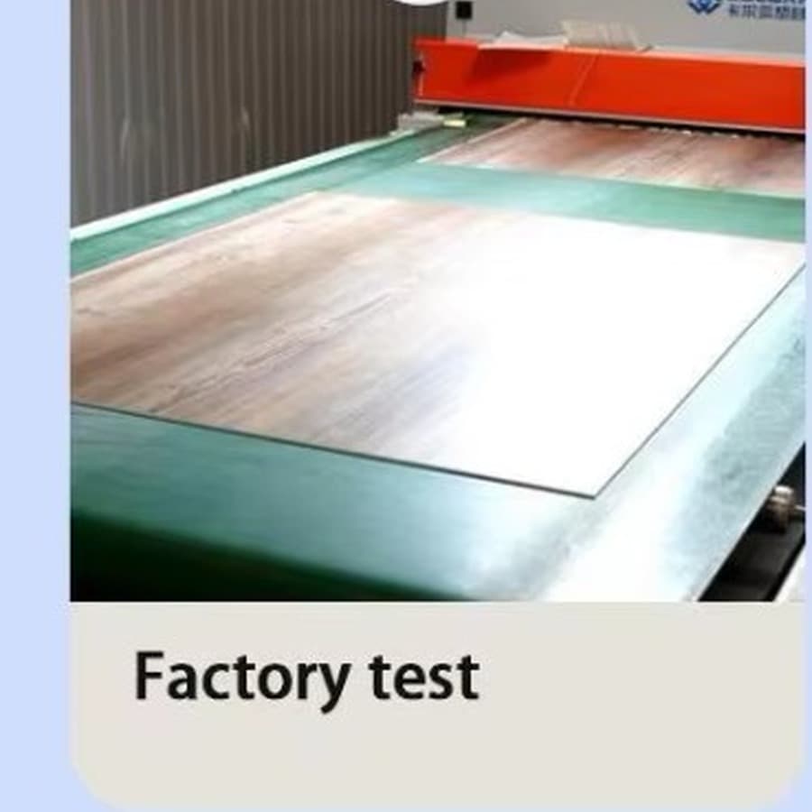 SPC flooring quality control check SPC flooring quality control check
