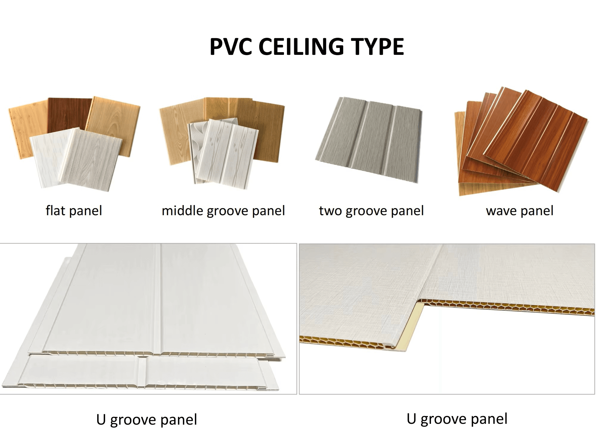 Panneaux de plafond PVC Panneaux de plafond PVC