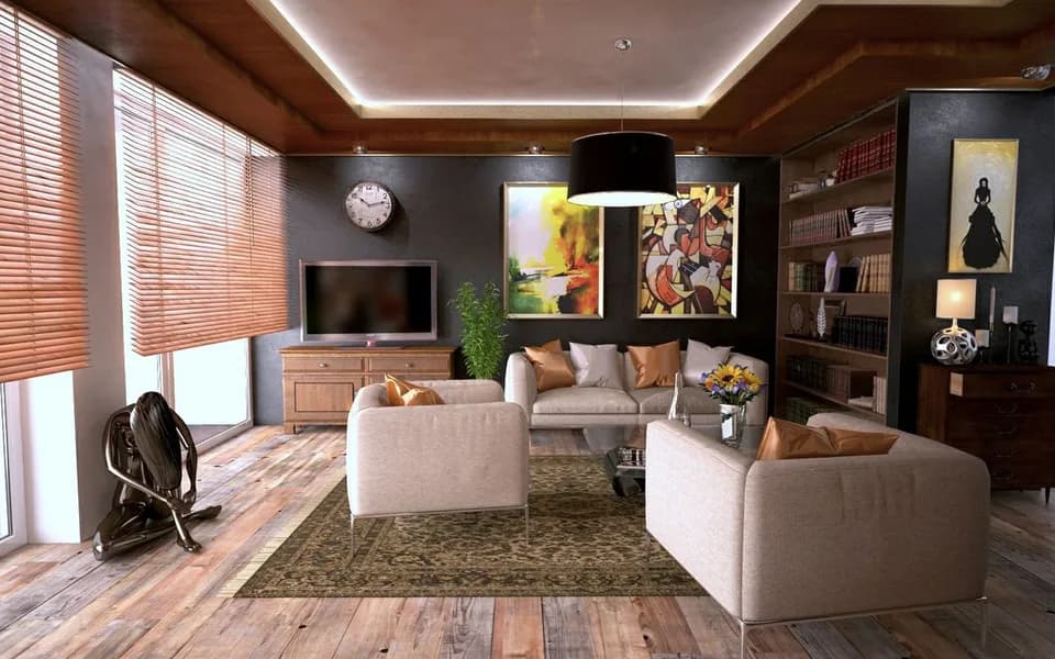 SPC flooring for office and retail interior supply